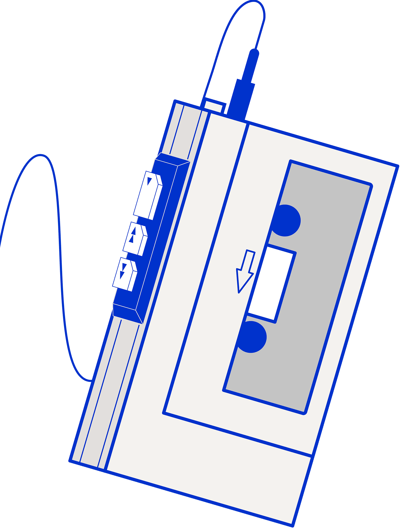 Illustration d'un lecteur de cassette
