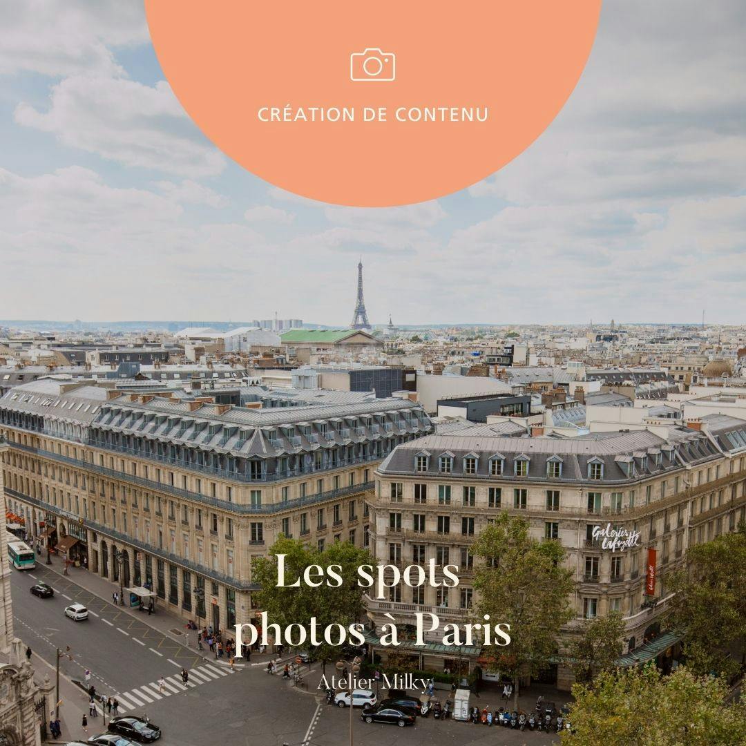 Lieu shooting photos à Paris : les 9 meilleurs spots photos parisiens !